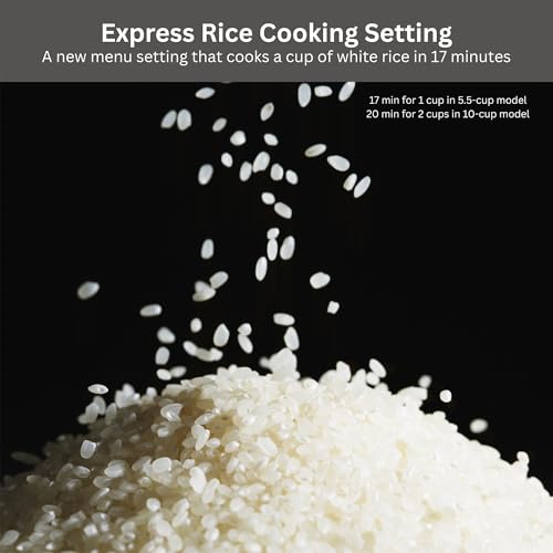 Tiger JKT-D Multi-Functional Induction Heating (IH) Electric Rice Cooker with 12 Cooking Settings (Silver Black)