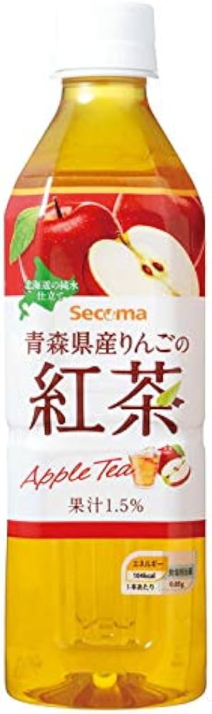 Amazon.co.jp: セコマ 青森県産りんごの紅茶 500ml × 24本セット