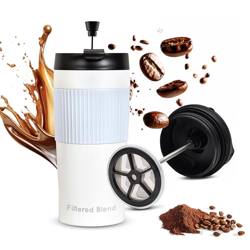 15oz Double Wall Stainless Steel Insulated French...