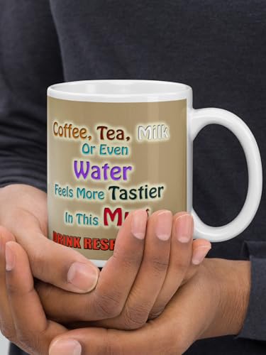 Image of Better Gift Flowers Sweet Warning Coffee Mug, Round Shaped Multicolor Themed Coffee Mugs, Mug for Gifting, Gifting Items for Family, Friends & Closed Ones