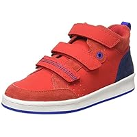Kickers Boy's Bilbo Velc Sneaker, Rouge Marine, 1.5 UK