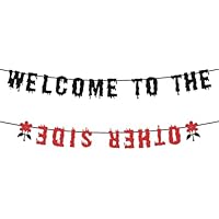 Pancarta Bienvenido al Otro Lado, Preensartada Brillantina