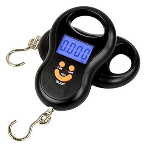 Portable Digital Hanging Scale for Luggage & Travel - Mini Weight Scale up to 50kg, Ideal for Accurate Weighing, Fishing, and Travel Needs