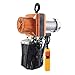 VEVOR Electric Chain Hoist, 2200 lbs/1 ton Capacity, 10 ft Lifting Height, 10 ft/min Speed, 120V, Single Phase Overhead Crane with G100 Chain, 10 ft Wired Remote Control for Garage, Shop, Hotel, Home