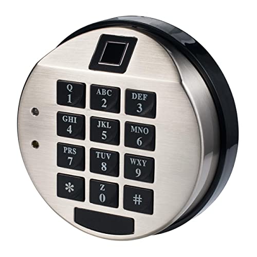Electronic Biometric keypad Fingerprint Reader Safe Lock,Fingerprint Recognition Lock for Safe Quick Access Opening