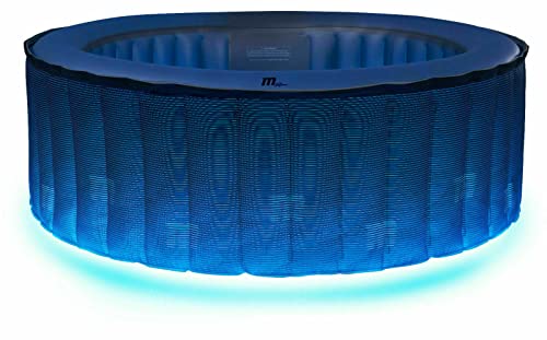 DEKO VERTRIEB BAYERN XXL Luxus LED SPA aufblasbarer Whirlpool Set aufblasbar Outdoor Indoor Pool +Heizung… – Bild 7