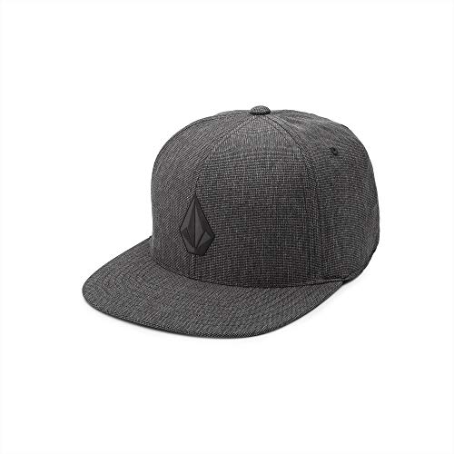 Image of Volcom Men's Snapback Hat - 6-Panel Twill Flat Brim Cap Adjustable Snap Closure