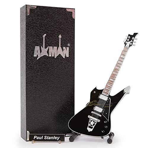 Paul Stanley – Réplique de guitare miniature - Les Beatles, Paul McCartney, John Lennon, RIngo Starr, George Harrison Paul Stanley - Réplique de guitare miniature