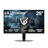 Monitor LG UltraGear -Tela IPS de 25”, 200Hz, 1ms (GtG), NVIDIA G-SYNC e AMD FreeSync Premium, HDR10, sRGB 99%, Preto - 25G523B