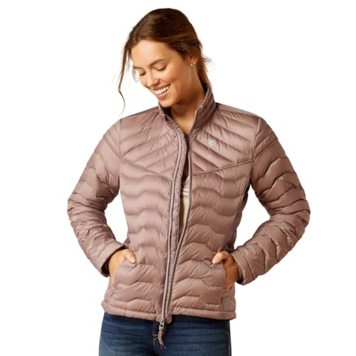 Ariat Womens Ideal Down Purple Love Jacket