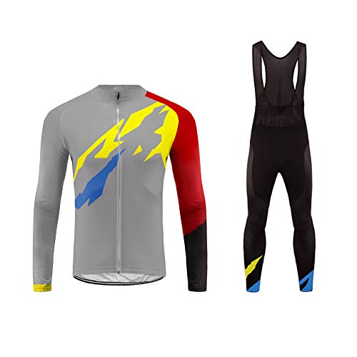 Maillot de vélo manches longues homme polaire pour éviter le froid en hiver