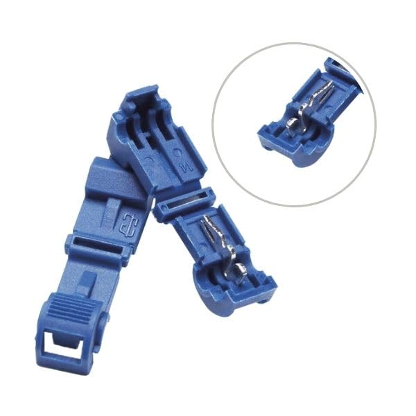 Female Disconnect, Blue, 16-14AWG, PK100