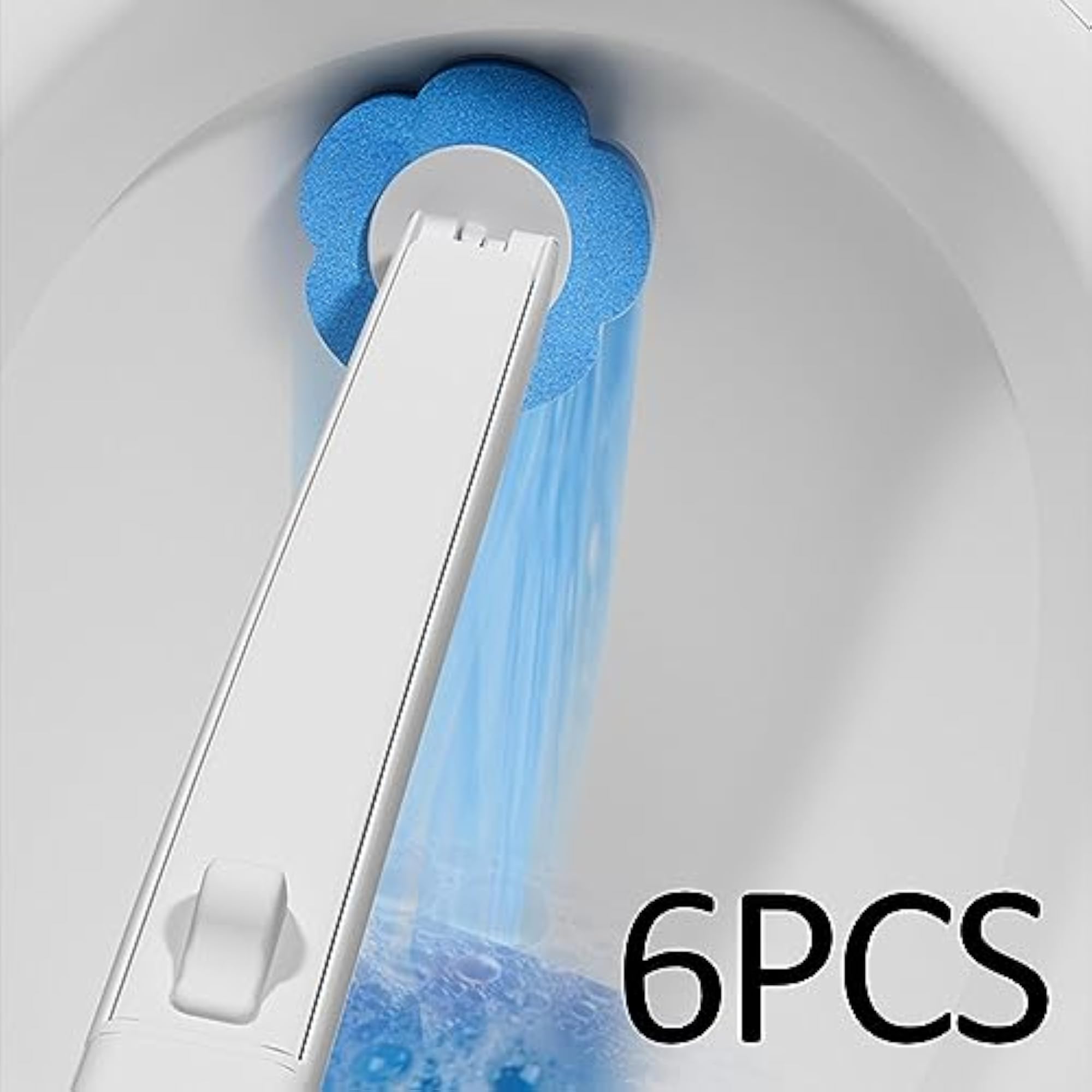 Disposable Toilet Brush with Refill Pads