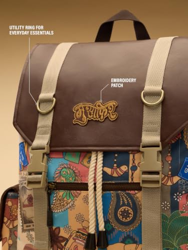Image of The Souled Store TSS Originals: Musafir 2.0 Backpack | Durable Canvas 22L Water Repellent Rucksack with 16 inch Laptop & 11 inch iPad Sleeves for Men & Women