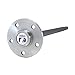 Yukon (YA WM35C-27-L-HD) 4340 Chrome-Moly Alloy Left Axle for AMC Model 35 Heavy Duty Differential with Drum Brake