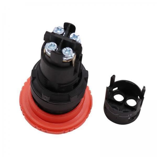 UJEAVETTE 3xMushrooms Head Emergency Stop Switch 22mm for Light Industry Marine Equipment Style A-image-21