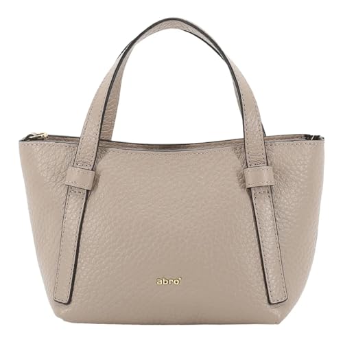 Abro Handtasche Umhängetasche Leather Tekla COSMO Mini Handbag Siena taupe