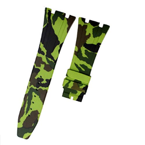 [Richie Strap]rvxg  rvoh Jt[W ėpSxg t28mm Kp:Royal Oak Offshore 15703 CmAP100 I[f}sQ CI[N () (O[iobNȂj)