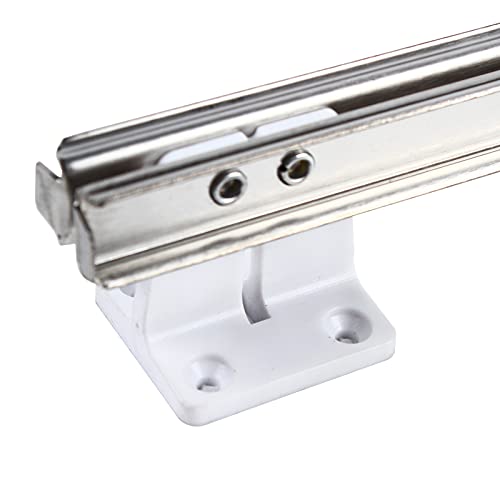 Tringle de penderie extensible en acier pour optimiser les placards profonds
