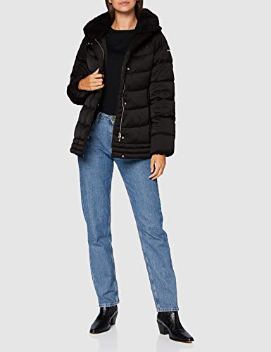 Geox W Chloo M, Parka Donna, Black, 40