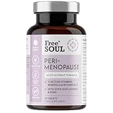 Perimenopause Vitamins for Women | 1 Month Supply | Single Serve Tablets Supplement for Women | Vegetarian | Gluten Free | Non GMO | Free Soul