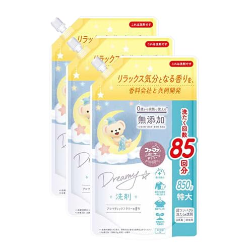 定期便4回ファーファ ストーリードリーミー洗剤詰め替え850g 3個セット