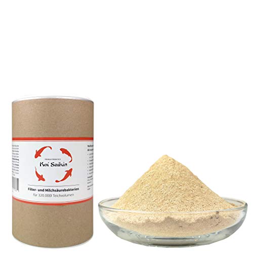 Koi Saikin - Mezcla de bacterias de filtro y ácido láctico y levaduras para 60.000l hasta 640.000l Estanque