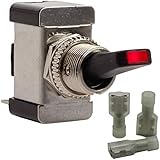 Fastronix 20 Amp Red LED Toggle Switch Kit ON-Off SPST