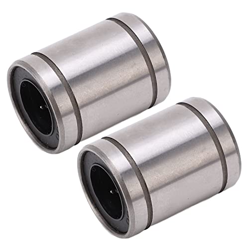 Cocoarm LM16UU Roulement à Billes à Mouvement Linéaire Roulement Linéaire à Cylindre en Acier 16 Mm ID 28 Mm OD 37 Fonctionnement Rapide à Faible Bruit pour équipement d'automatisation