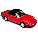 Produktbild KK-Scale Alfa Romeo Spider Cabrio Rot 3. Generation 1983-1989 limitiert 1 von 1500 Stück 1/18 Modell Auto