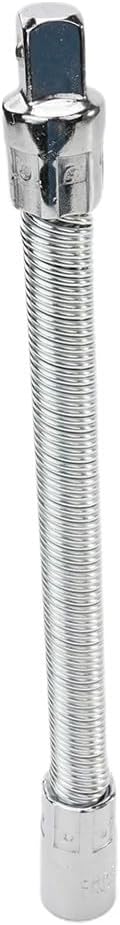 Socket Extension Rod Adapter 1/4 Inch 3/8 Inch 1/2 Inch, 90-Degree Bend Flexible Drive Shaft for Tight Spaces, Compatible with Ratchet Wrench(1/2 inch)