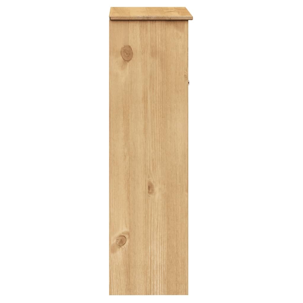 Piano Comò VIGO 78x30x100 cm Legno Massello Pino
