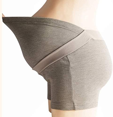NANSONG Woman Maternity Panties, Silver Fiber Anti-Radiation Protection Shield Shorts, Soft Breathable, Full Coverage Underwear (Color : Gray, Size : Medium) (Color : Gray, Size : X-Large)
