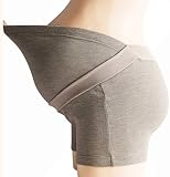 NANSONG Woman Maternity Panties, Silver Fiber Anti-Radiation Protection Shield Shorts, Soft Breathab