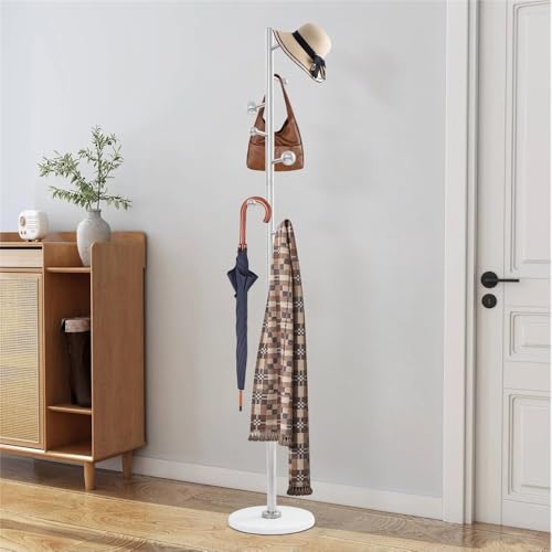 Perchero de pie con base roca de diseño moderno y minimalista 8