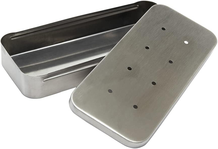 Western BBQ Premium‎ Wood Smoking Chips Variety (Pack of 4) Bundled with Grill Mark Smoker Box : Patio, Lawn & Garden