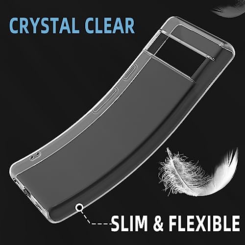 X-Level Google Pixel 7A Case Clear Soft Slim Fit Tpu Ultra Thin Pixel 7A Mobile Phone Cover Anti-Slip Grip Phone Case For Google Pixel 7A #TOP4