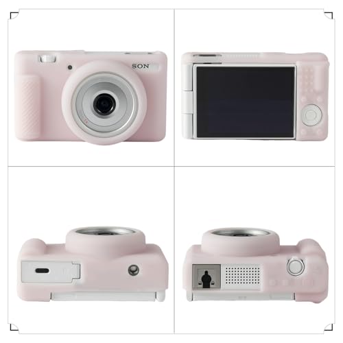 Funda silicona para cámara Sony ZV-1F/ZV-1 II/ZV-1M2 color rosa miniatura 3