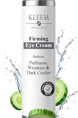 Crema Contorno Occhi Antirughe con Acido Ialuronico, Caffeina e...