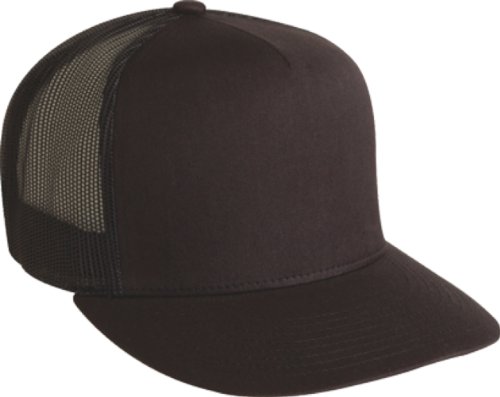 Flexfit Adjustable Snapback Classic Trucker Hat 6006 (Charcoal)