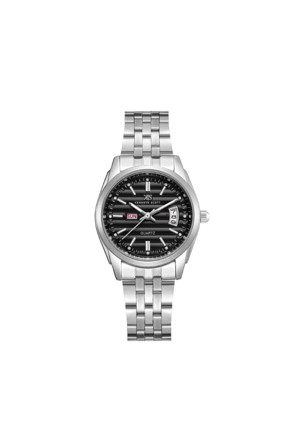 – Women's SL25 Movement Watch, Analog Display and Steel Strap - K23554-SBSB, Silver