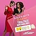 SLICKFIX Fashion Dressing Tape (Pack of 18) Invisible Double-Sided Body Tape (Fabric and Skin Friendly) Strong Adhesive for All Day use | Transparent, Clear