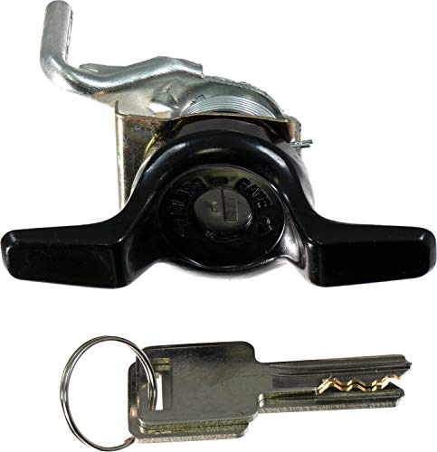 APDTY 88212 Tailgate Lift Gate Rear Hatch Handle Door Lock Cylinder w/New Keys Replaces 12498270, 12507442, 12540360, 14075597, 15537638, 15576145, 15664890
