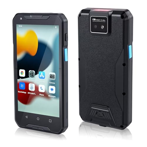 JRHC PDA927 Android 13 1D/2D/QR Wireless Barcode Scanner, 1300 Pixel...