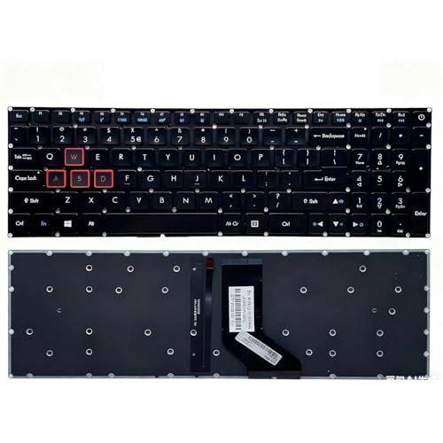 Clavier de rechange pour coder et jouer sur Acer Aspire VN7 et VX5