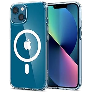 Spigen voor iPhone 13 Case Ultra Hybrid MagFit Hoesje compatibel met magsafe -Wit