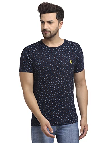 Image of Mack Jonney Men Cotton Half Sleeve Regular Fit T-Shirt