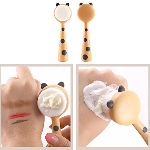Escova Limpeza Facial - Ferramentas cuidados com a pele orelhas gato manualmente,rosto macio e escov