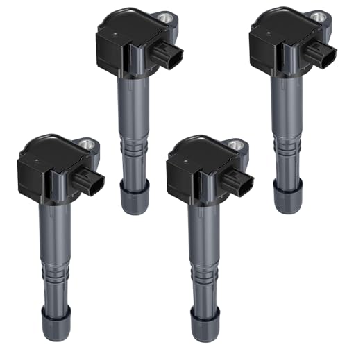 Image of 4-Pack UF712 Ignition Coils Compatible with Acura ILX 2016-2022 /TLX 2015-2020, Compatible with Honda CR-V 2015-2019 /Accord 2013-2017 2.4L L4- Replaces for 305205A2A01 6732315