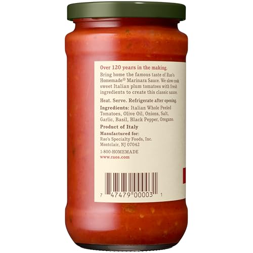 Image of Rao's Homemade Marinara Sauce Made with Italian Tomatoes, 15.5 oz